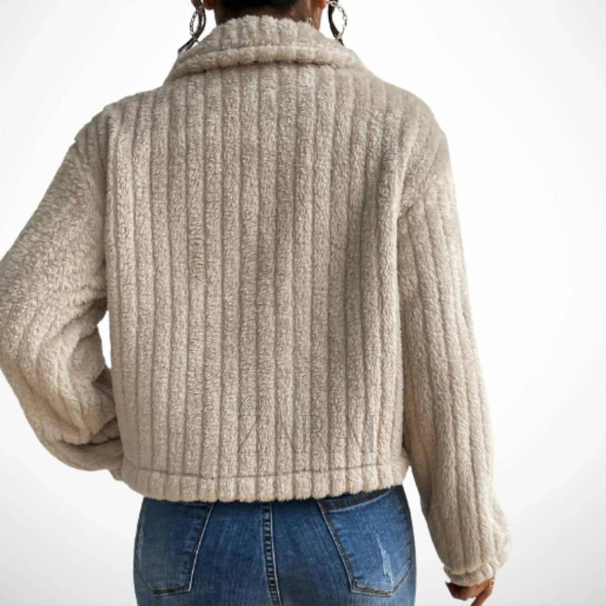 Jaqueta Casaco de Lã Feminina Argentina