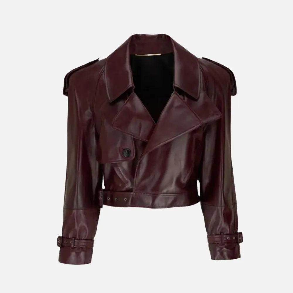 Jaqueta De Couro Feminina Margaret