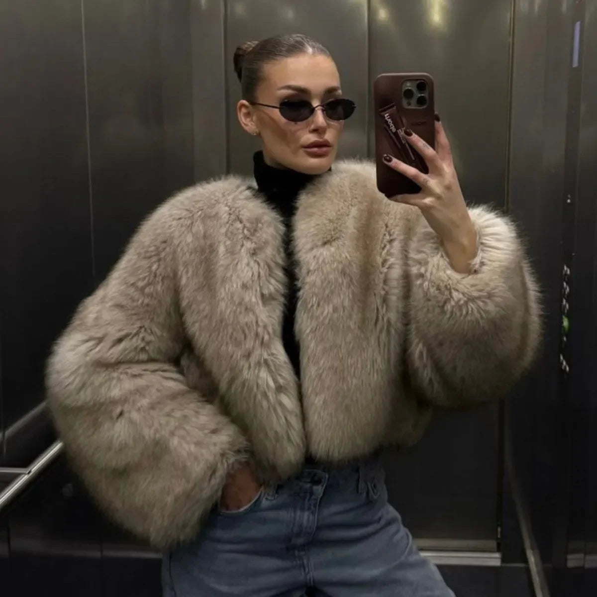 Casaco Feminina de Pele Lepus Forrada