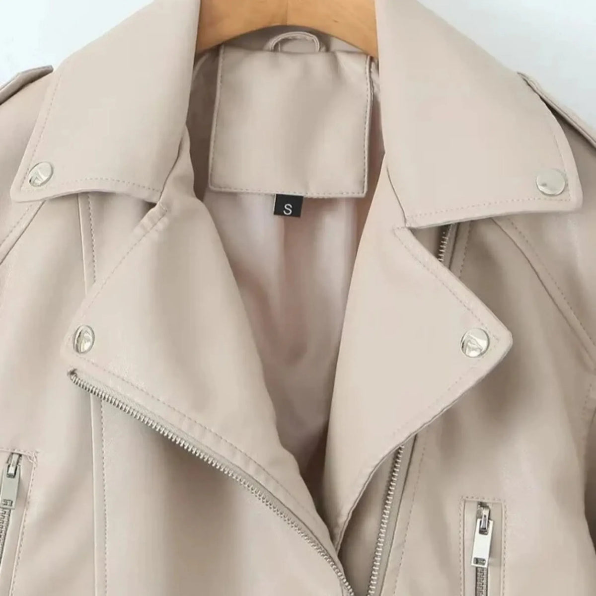 Jaqueta Serena Feminino – Couro Puro Estilo Europeu