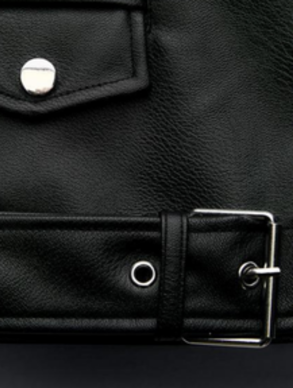 Jaqueta de Couro Sintético Olivia