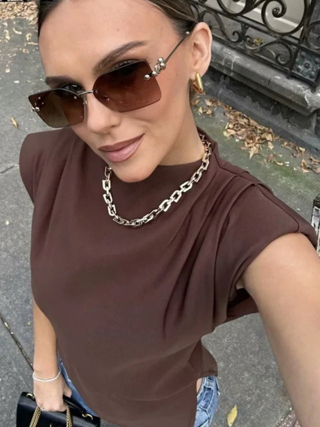 Blusa Assimétrica Sculpt