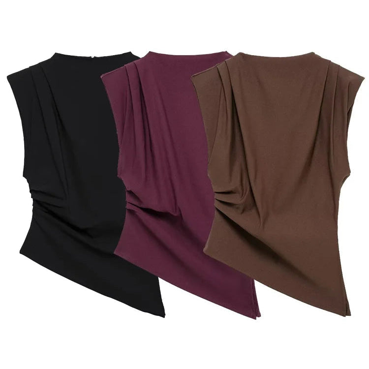 Blusa Assimétrica Sculpt