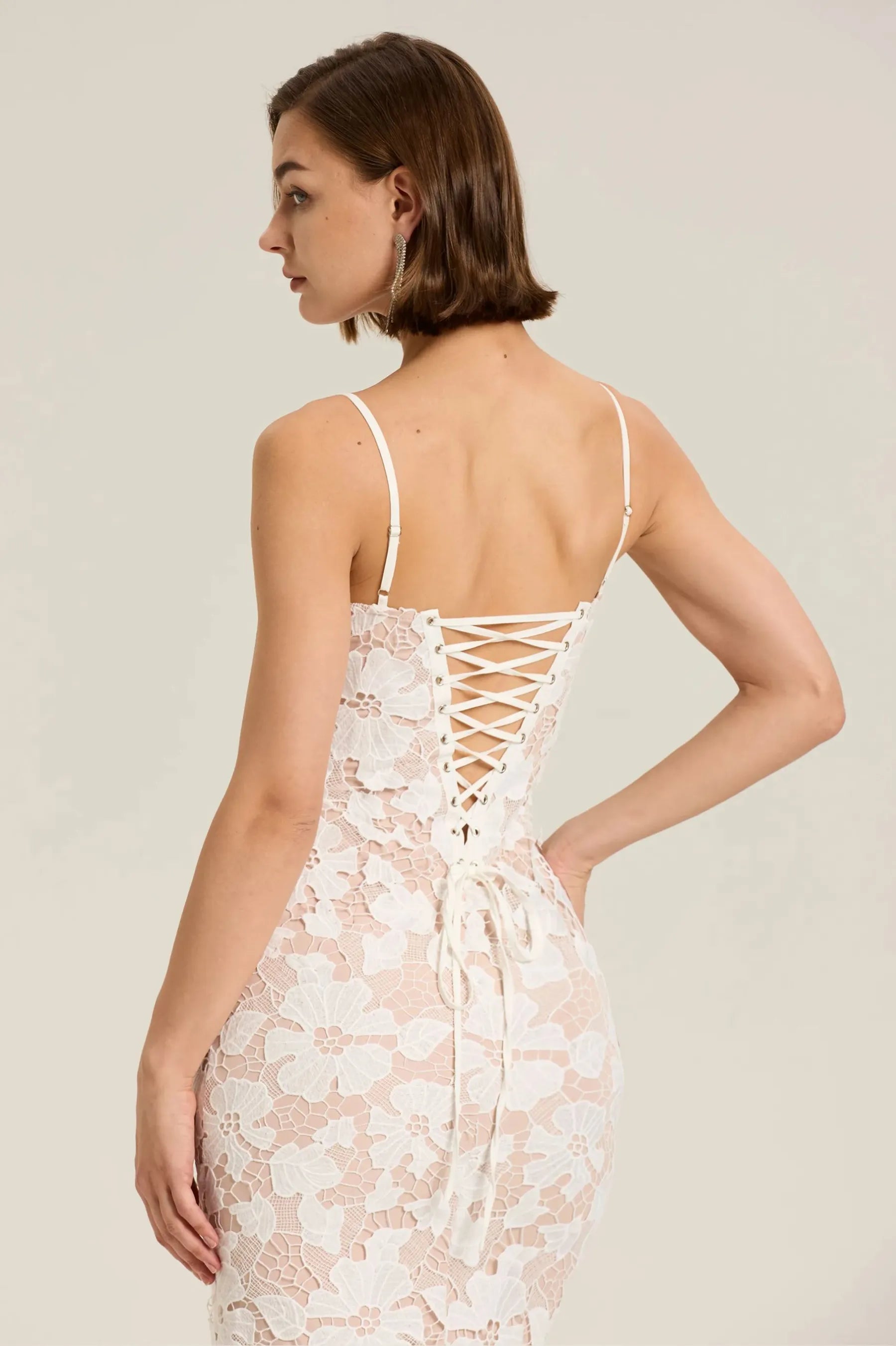 Vestido White Elegance Bianca