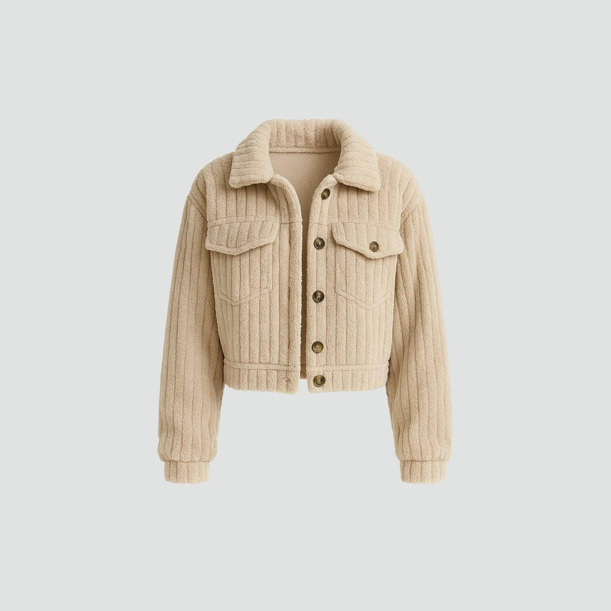 Jaqueta Casaco de Lã Feminina Argentina